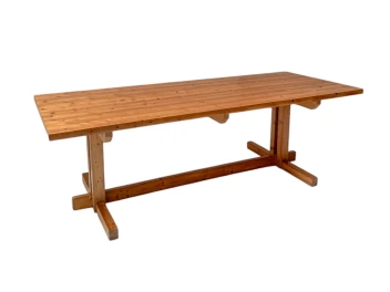 Mid-Century Modern Large Dining Room Table, 1970s